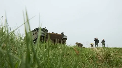 Germans gets trained for NATO’s Very high readiness Joint Task Force - 2018 Stock Footage 103631083