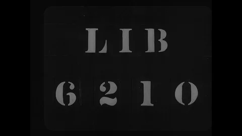 Germans interviewed in POW camp Stock Footage 103379118