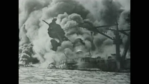 Germany 1943, Explosions in world war ii Video stock 229194852