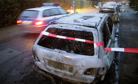 Germany Arson - Oct 2009 Stock Photos