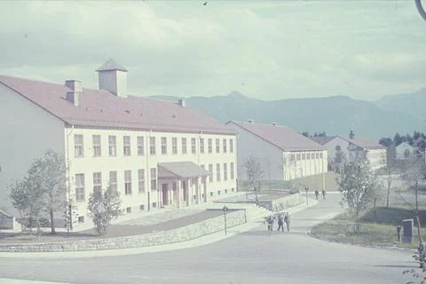 Germany. Barracks with different functional buildings (?) Copyright: xpiem... Fotos de archivo