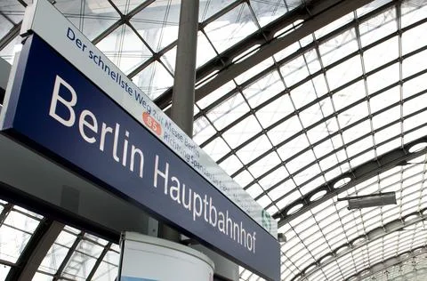 Germany Berlin Station Structural Problems - Aug 2013 Stock Photos