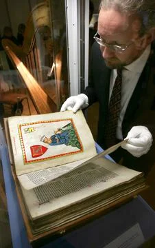 Germany Codex Manesse - Nov 2006 Stock Photos