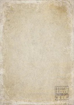 Germany Cologne Blank Government Document Stock Illustration