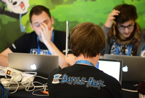 Germany Computing Battle Hack - Jun 2013 Fotos Stock