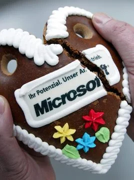 Germany Computing Microsoft - Mar 2004 Stock-Fotos