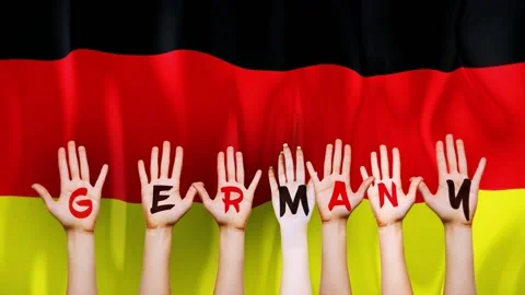 Germany  Country Flag Stock Footage 161746906