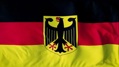 GERMANY COUNTRY FLAG Stock Footage 282240527