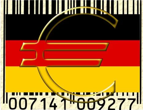 Germany Currency Stock Illustration