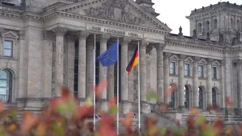Germany: EV registrations in Germany overtake petrol cars in March Stock Footage 332367654