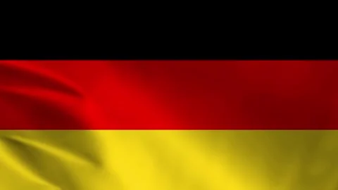 Germany flag animation Stock Footage 245552468
