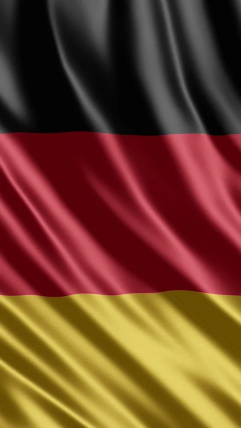 Germany Flag Animation. Vidéo 340260222