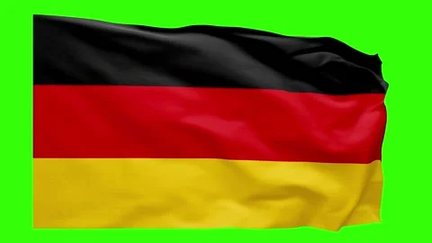 Germany Flag Animation – Seamless Loop (4K UHD) Stock Footage 317829339