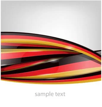 Germany flag on background Stock Illustration