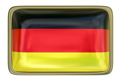 Germany Flag Badge Stock Illustration