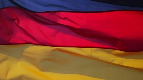 Germany flag closeup background Vídeos de archivo 52375998