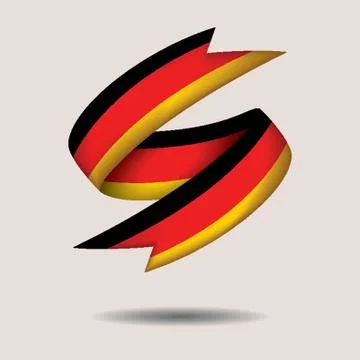 Germany Flag Design Stock-Illustration