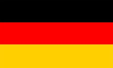 Germany Flag Design Stock Illustration