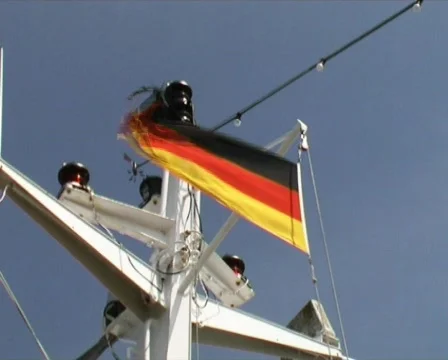 Germany flag Stock Footage 88647