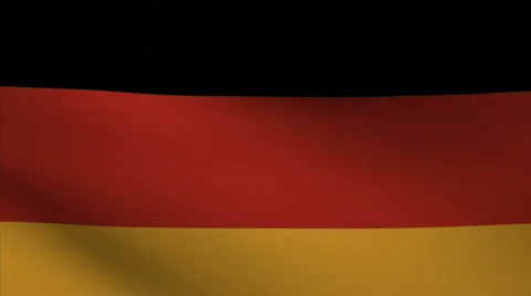 Germany Flag Stock Footage 518678
