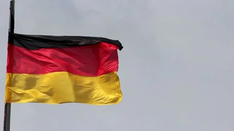 Germany flag Stock Footage 41100121
