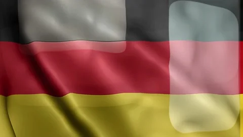 Germany Flag Video stock 133776803