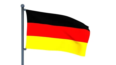 Germany Flag Video stock 150196420