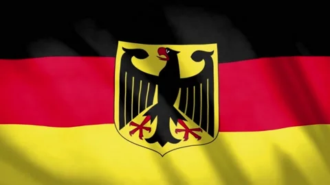 Germany Flag  Video stock 188190268