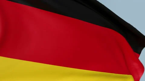 Germany Flag Stock Footage 209684618