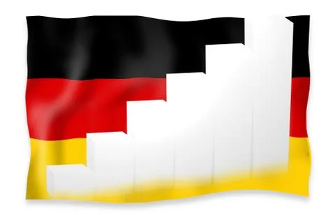 Germany flag fresh colored design Stock Illustration