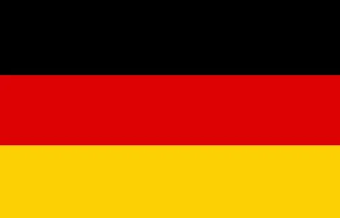 Germany flag fresh colored design Stock Illustration