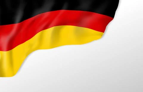 Germany flag fresh colored design Stock Illustration