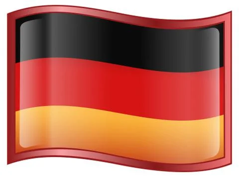 Germany flag icon Illustration