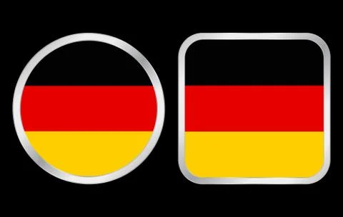 Germany flag icon Stock Illustration