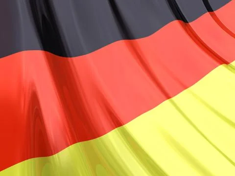 Germany Flag Illustrazione stock