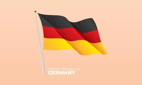 Germany flag Stock Illustration