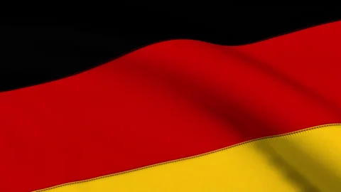 Germany Flag Loop Background Video stock 250278525