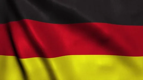 Germany flag loop video animation 4K Stock Footage 64706913
