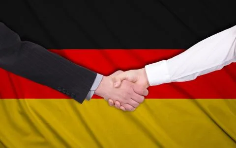 Germany flag Stock-Fotos