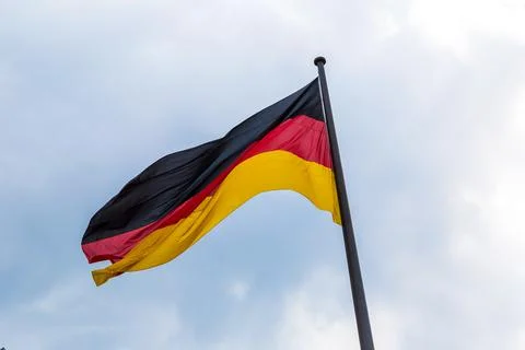 Germany flag Stock-Fotos