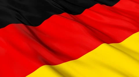 Germany flag Seamless Stock Footage 48644280