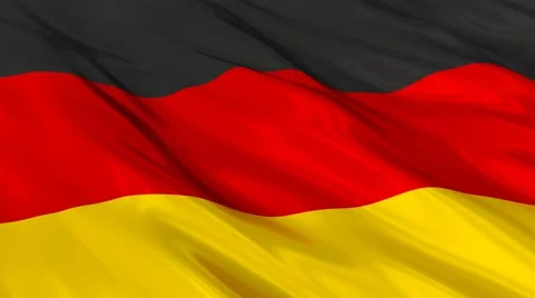 Germany flag Seamless Stock Footage 49088659