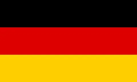 Germany flag standard shape and color ,Symbols of Germany, template for banne Stock Illustration