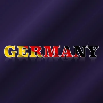 Germany flag symbol Stock Illustration