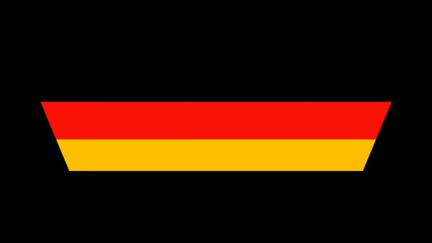 Germany flag turning vertically Stock Footage 88399583