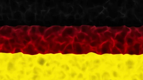 Germany Flag V2 Loop Vídeo Stock 33736706