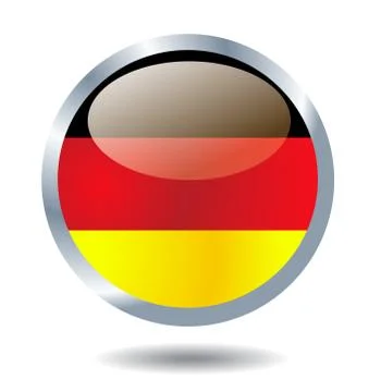 Germany flag vector Stock Illustration