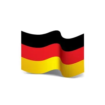 Germany flag, vector illustration 스톡 일러스트