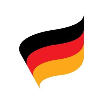 Germany flag, vector illustration 스톡 일러스트