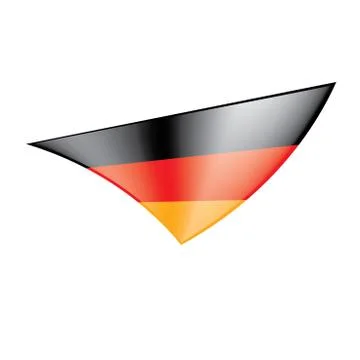 Germany flag, vector illustration 스톡 일러스트